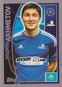 Cromo Yeldos Akhmetov - UEFA Champions League 2015-2016 - Topps