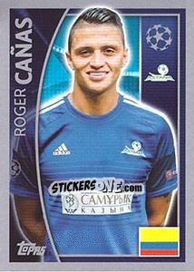 Sticker Roger Cañas - UEFA Champions League 2015-2016 n. 215 - Topps