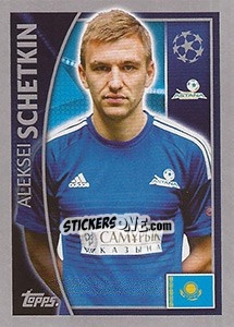 Sticker Aleksei Schetkin - UEFA Champions League 2015-2016 - Topps