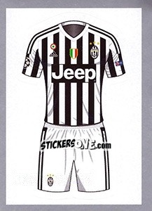 Sticker Home Kit - UEFA Champions League 2015-2016 n. 221 - Topps