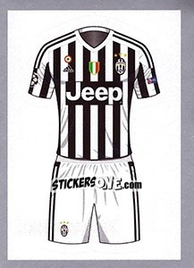 Sticker Home Kit - UEFA Champions League 2015-2016 - Topps