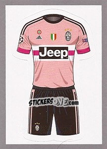 Sticker Away Kit - UEFA Champions League 2015-2016 n. 222 - Topps