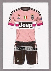 Cromo Away Kit - UEFA Champions League 2015-2016 - Topps