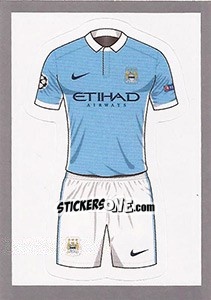 Sticker Home Kit - UEFA Champions League 2015-2016 - Topps