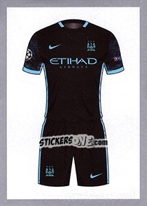 Cromo Away Kit - UEFA Champions League 2015-2016 - Topps