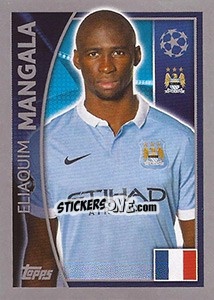 Figurina Eliaquim Mangala - UEFA Champions League 2015-2016 n. 252 - Topps