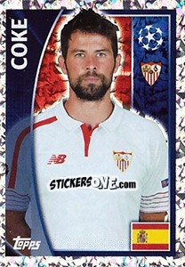 Sticker Coke - UEFA Champions League 2015-2016 n. 265 - Topps