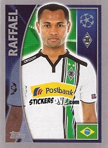 Sticker Raffael - UEFA Champions League 2015-2016 n. 290 - Topps