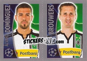 Sticker Álvaro Domínguez / Roel Brouwers - UEFA Champions League 2015-2016 - Topps