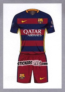 Sticker Home Kit - UEFA Champions League 2015-2016 n. 293 - Topps