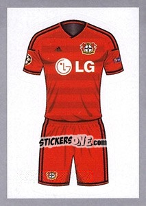 Sticker Away Kit - UEFA Champions League 2015-2016 n. 297 - Topps