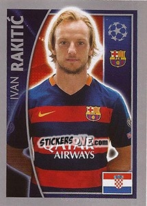 Sticker Ivan Rakitic - UEFA Champions League 2015-2016 n. 312 - Topps