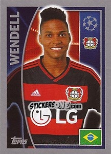 Figurina Wendell - UEFA Champions League 2015-2016 - Topps