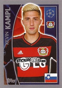 Cromo Kevin Kampl - UEFA Champions League 2015-2016 - Topps