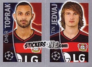 Sticker Ömer Toprak / Tin Jedvaj - UEFA Champions League 2015-2016 n. 333 - Topps
