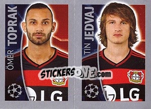 Cromo Ömer Toprak / Tin Jedvaj - UEFA Champions League 2015-2016 - Topps