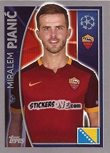 Sticker Miralem Pjanic - UEFA Champions League 2015-2016 n. 343 - Topps