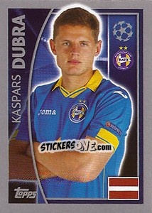 Sticker Kaspars Dubra