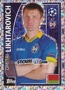 Sticker Dmitri Likhtarovich - UEFA Champions League 2015-2016 n. 359 - Topps