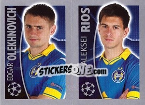 Sticker Edgar Olekhnovich / Aleksei Rios - UEFA Champions League 2015-2016 n. 364 - Topps