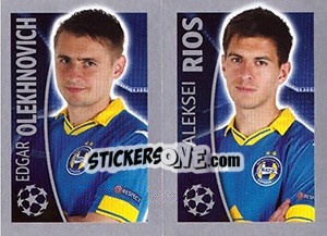 Sticker Edgar Olekhnovich / Aleksei Rios - UEFA Champions League 2015-2016 - Topps