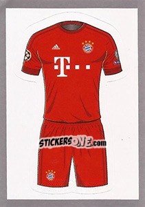 Figurina Home Kit - UEFA Champions League 2015-2016 - Topps