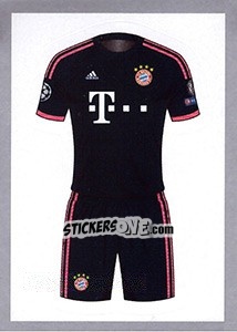 Sticker Away Kit - UEFA Champions League 2015-2016 - Topps