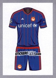 Sticker Away Kit - UEFA Champions League 2015-2016 n. 372 - Topps