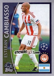 Sticker Esteban Cambiasso - UEFA Champions League 2015-2016 - Topps
