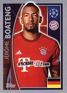 Sticker Jérôme Boateng - UEFA Champions League 2015-2016 n. 380 - Topps