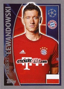 Sticker Robert Lewandowski - UEFA Champions League 2015-2016 n. 388 - Topps