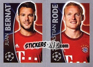 Sticker Juan Bernat / Sebastian Rode