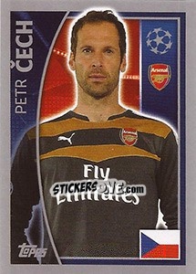 Figurina Petr Cech - UEFA Champions League 2015-2016 - Topps