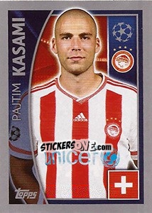 Sticker Pajtim Kasami - UEFA Champions League 2015-2016 n. 414 - Topps