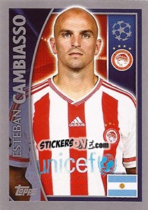 Sticker Esteban Cambiasso - UEFA Champions League 2015-2016 n. 415 - Topps