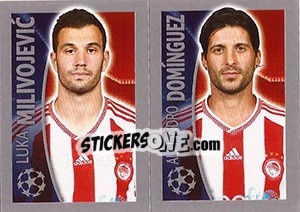 Cromo Luka Milivojevic / Alejandro Domínguez - UEFA Champions League 2015-2016 n. 421 - Topps