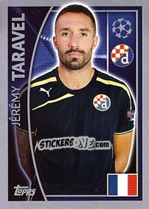 Sticker Jérémy Taravel - UEFA Champions League 2015-2016 - Topps
