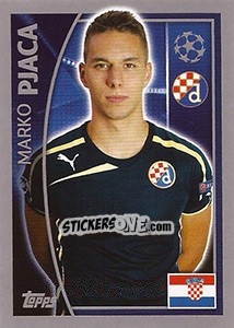 Sticker Marko Pjaca - UEFA Champions League 2015-2016 - Topps