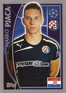 Sticker Marko Pjaca - UEFA Champions League 2015-2016 n. 433 - Topps