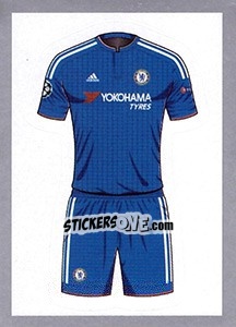 Sticker Home Kit - UEFA Champions League 2015-2016 n. 437 - Topps