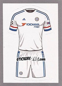 Sticker Away Kit - UEFA Champions League 2015-2016 - Topps