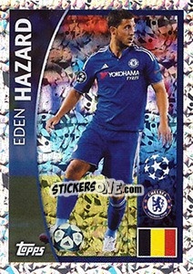 Sticker Eden Hazard - UEFA Champions League 2015-2016 n. 439 - Topps