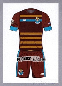 Sticker Away Kit - UEFA Champions League 2015-2016 n. 441 - Topps