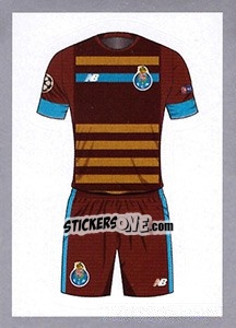 Sticker Away Kit - UEFA Champions League 2015-2016 - Topps