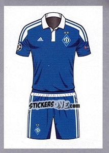 Sticker Away Kit - UEFA Champions League 2015-2016 - Topps