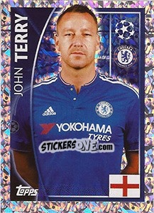 Sticker John Terry - UEFA Champions League 2015-2016 n. 453 - Topps
