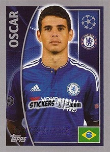 Sticker Oscar - UEFA Champions League 2015-2016 n. 458 - Topps