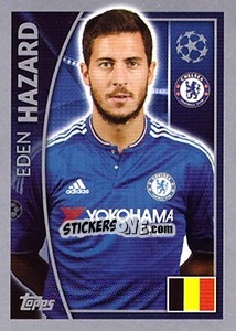 Sticker Eden Hazard - UEFA Champions League 2015-2016 n. 459 - Topps