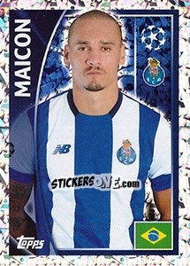 Sticker Maicon - UEFA Champions League 2015-2016 n. 467 - Topps