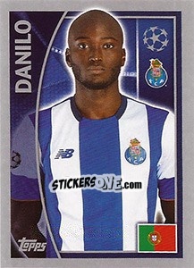 Sticker Danilo Pereira - UEFA Champions League 2015-2016 n. 472 - Topps